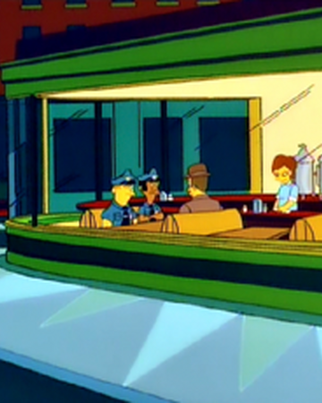 Nighthawk Diner Simpsons Wiki Fandom