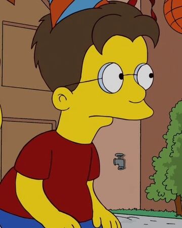 Boy With Glasses Simpsons Wiki Fandom