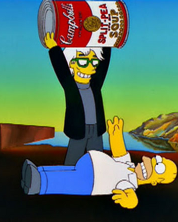 Andy Warhol Simpsons Wiki Fandom