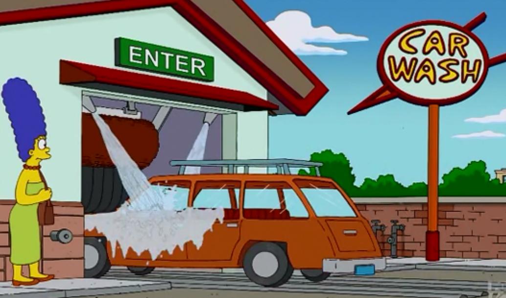 Car Wash Simpsons Wiki