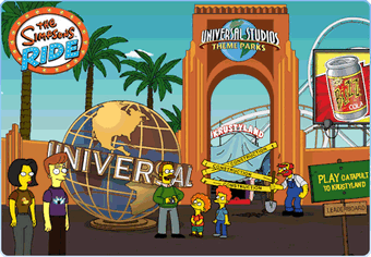 The Simpsons Universal Studios Roblox