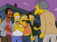 Carl homer barney lenny moe gay