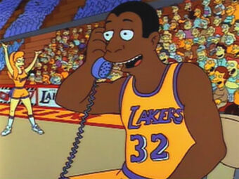 Magic Johnson | Wikisimpsons | Fandom