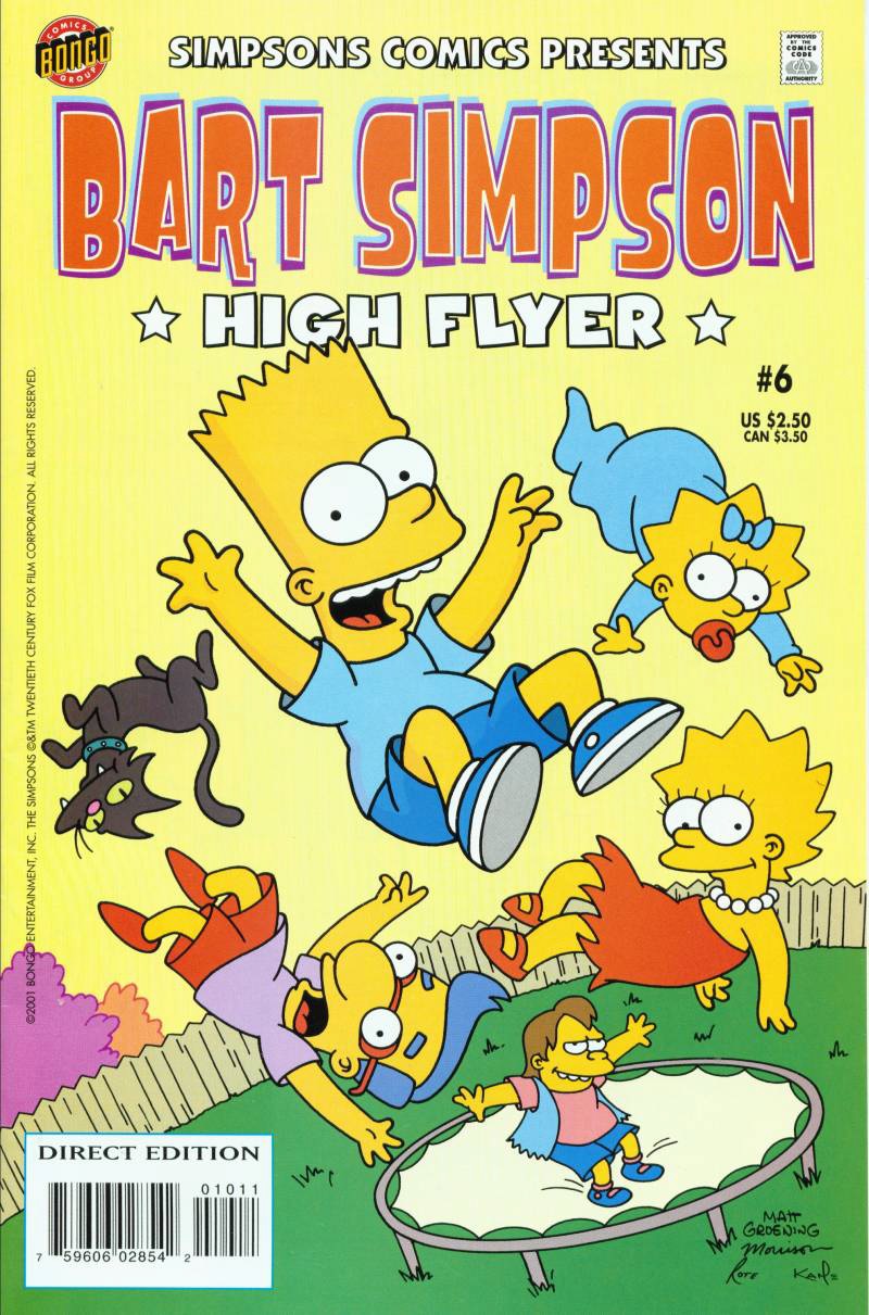 Bart Simpson Comics 6 Simpsons Wiki Fandom Powered By
