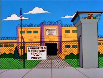 Grade School Cartoon Porn - Springfield Elementary School and Prison | Simpsons Wiki ...