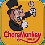 ChoreMonkeyGoldLogo