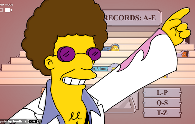 Image Disco Stu (Simpsons Official Site) PNG Simpsons Wiki FANDOM