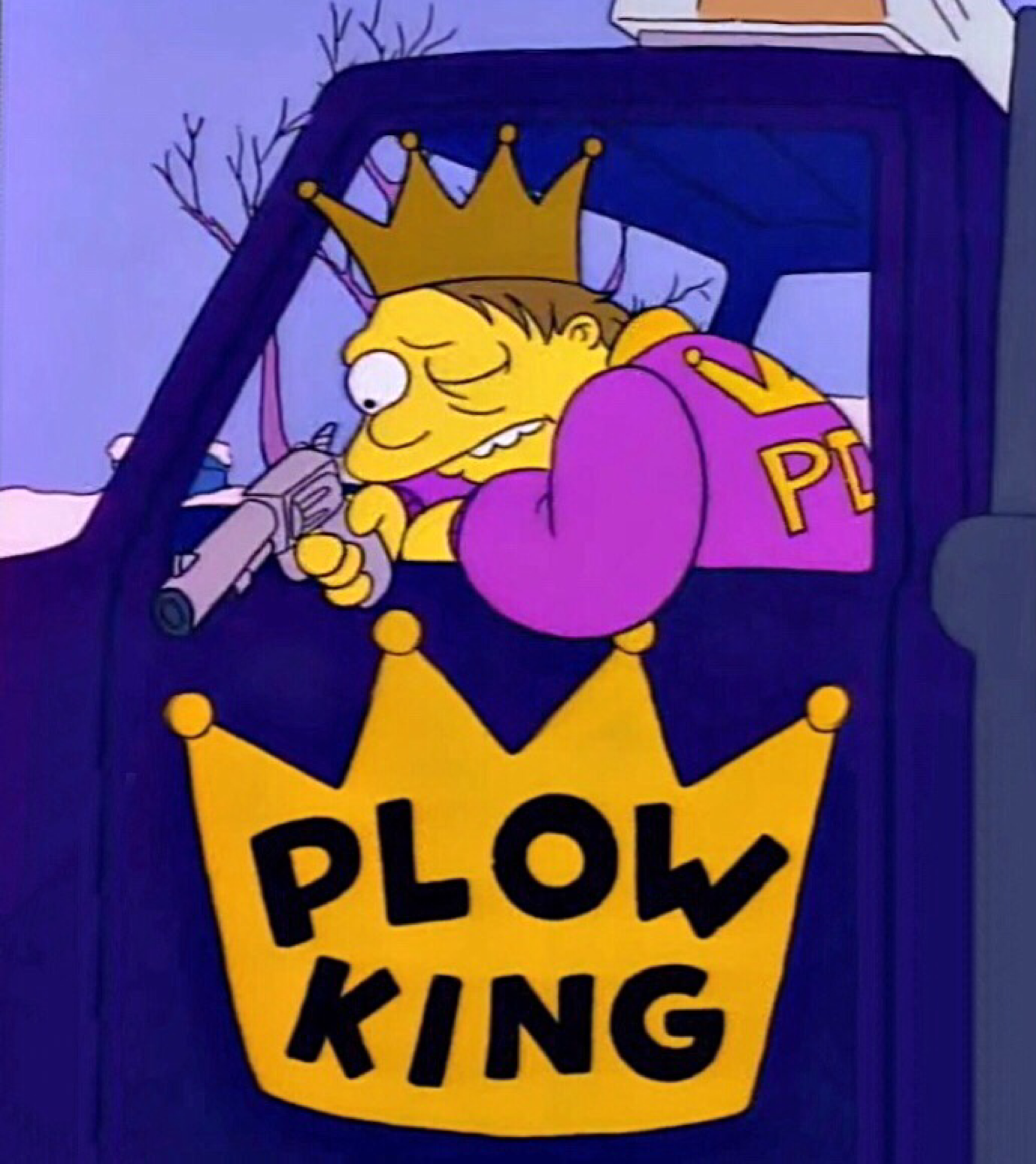 Image Plow king shoots mr plow.png Simpsons Wiki FANDOM powered