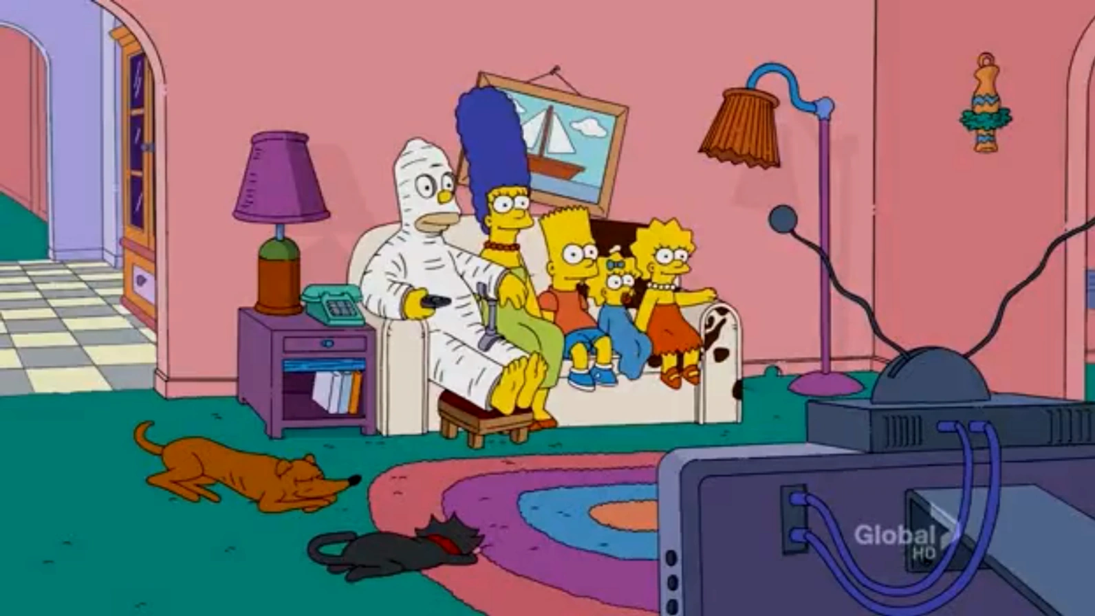 Couch Ranch Couch Gag Simpsons Wiki Fandom