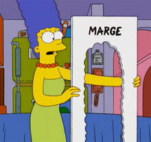 Marge molde cabelo