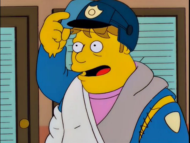 homer simpson police cops simpsons wiki fandom powered by wikia