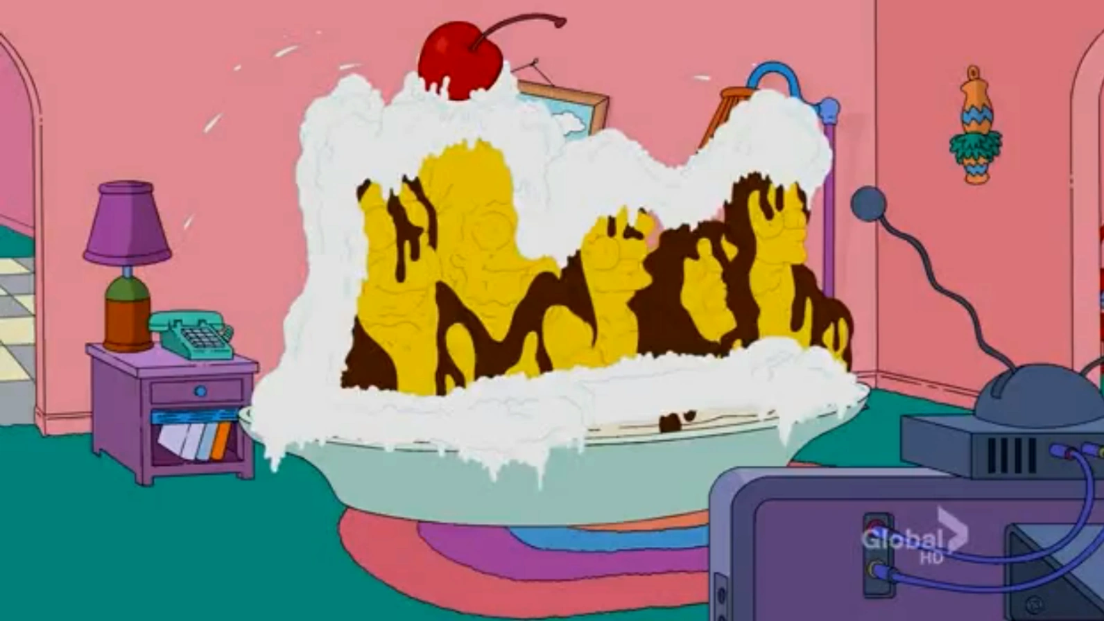 Sundae Family Couch Gag Simpsons Wiki Fandom