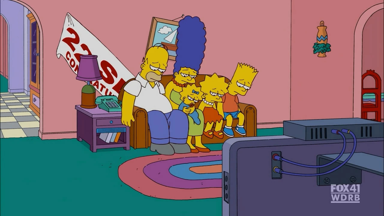 22 Seasons Banner Couch Gag Simpsons Wiki Fandom