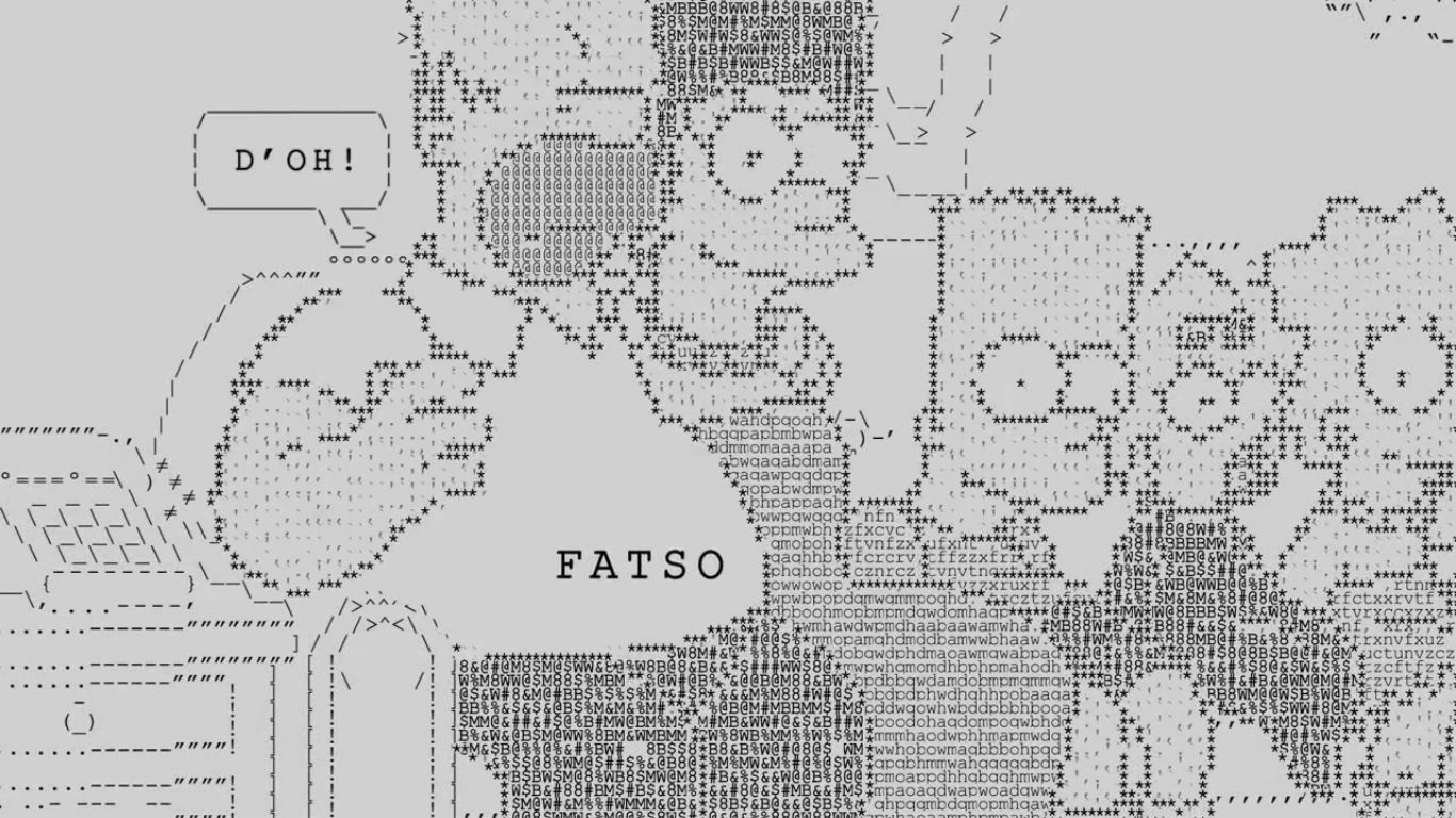 ASCII Family couch gag Simpsons Wiki Fandom
