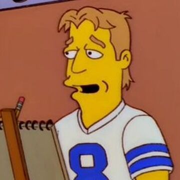 Troy Aikman Simpsons Wiki Fandom