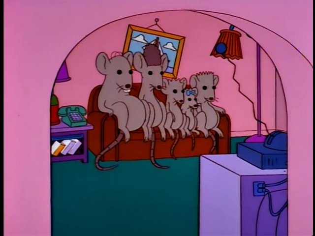 Mouse Family Couch Gag Simpsons Wiki Fandom