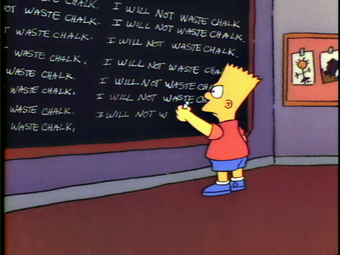 Bart Simpson Chalkboard Memes Imgflip