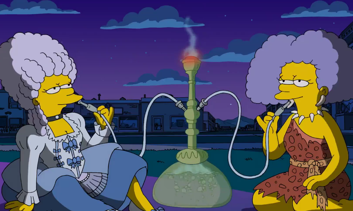 Image - Patty and Selma in Grown Up Halloween.png | Simpsons Wiki ...