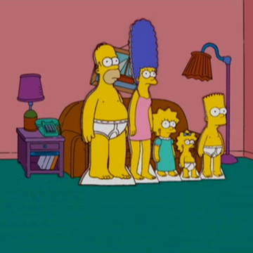 Paper Doll Family Couch Gag Simpsons Wiki Fandom