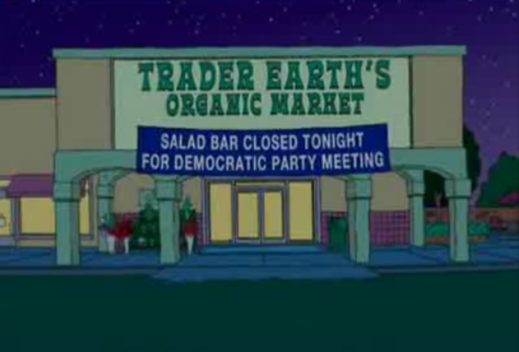trader earth s simpsons