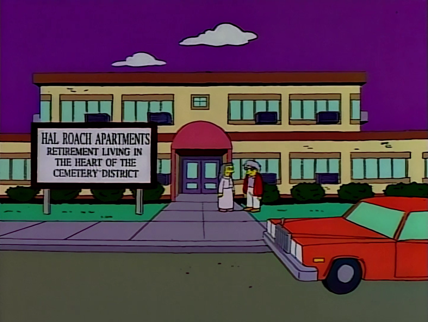Hal Roach Apartments Simpsons Wiki FANDOM powered by Wikia