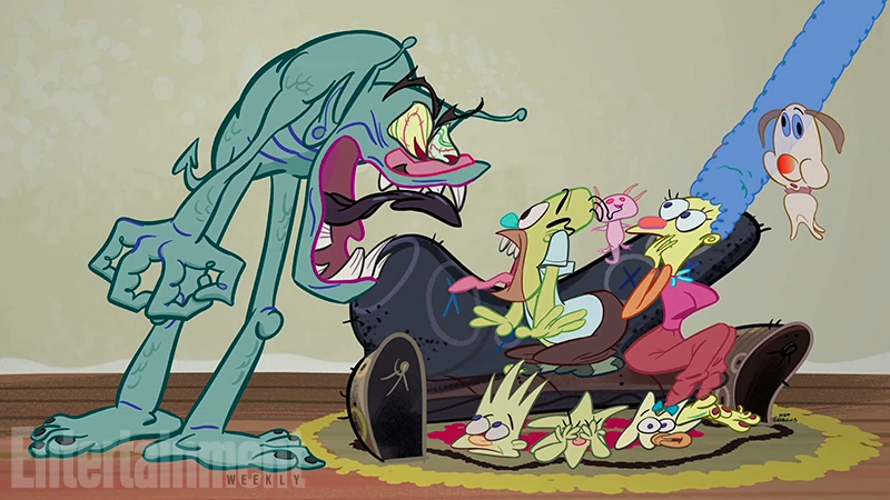 John Kricfalusi Couch Gag Treehouse Of Horror Xxvi Simpsons
