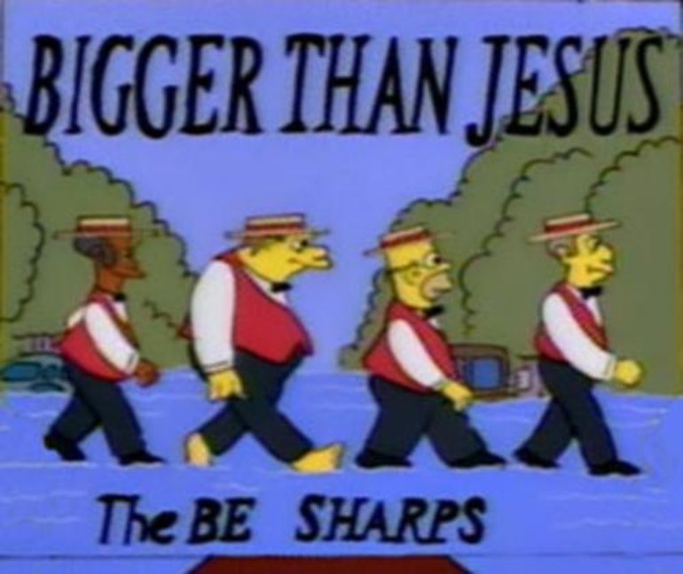 Bigger Than Jesus | Simpsons Wiki | Fandom