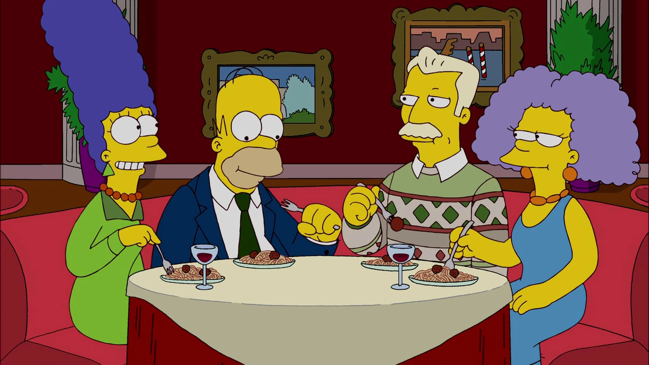 Image Dinner at Luigis.JPG Simpsons Wiki FANDOM powered by Wikia