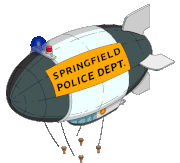Springfield Police Department Blimp Tapped Out