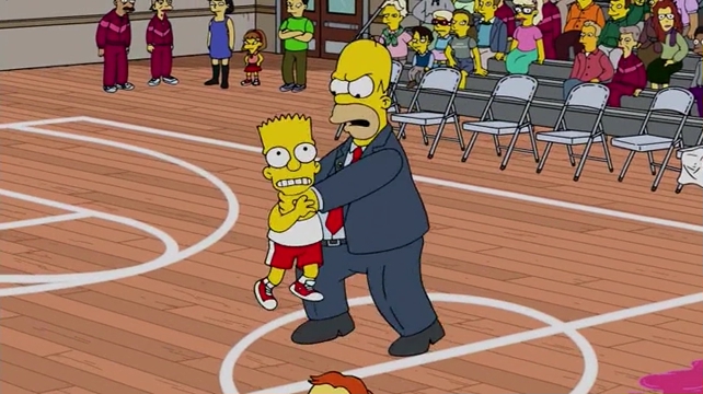 Homer Strangles Bart Or Someone Simpsons Wiki Fandom Powered By Wikia