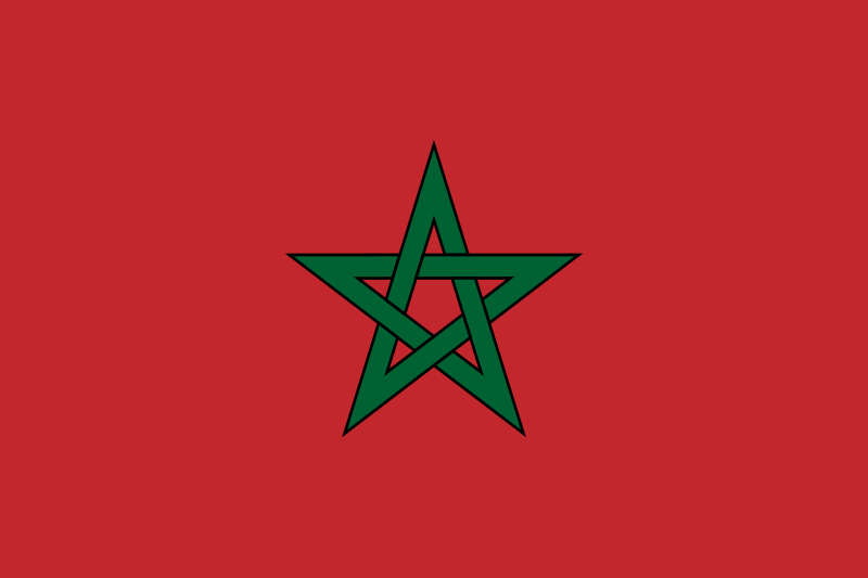 Download Image - 800px-Flag of Morocco svg.png | Simpsons Wiki ...