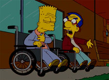 Bart milhouse velhos 18x18