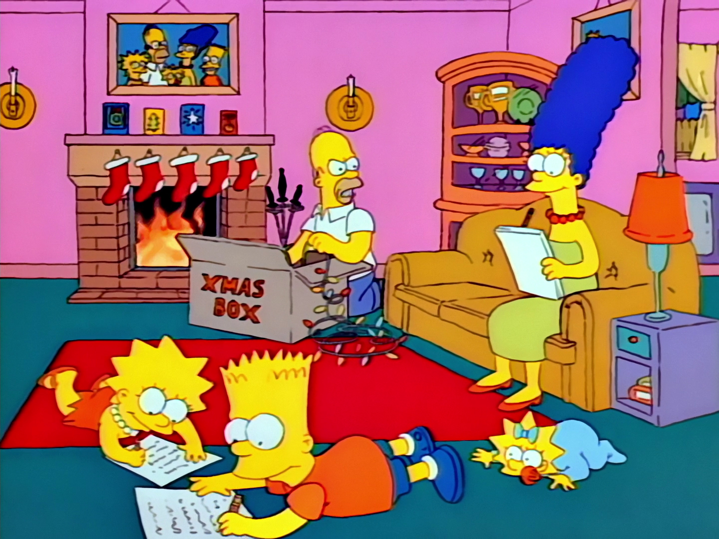 Image result for simpsons roasting on an open fire