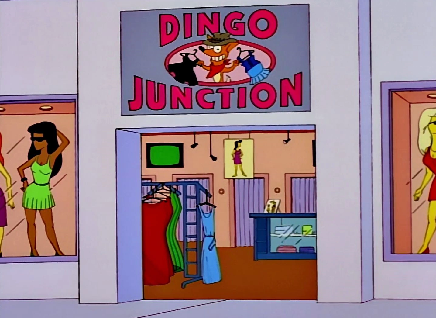Dingo Junction Simpsons Wiki FANDOM powered by Wikia