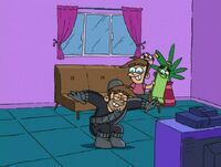 The Feldmans' couch gag sequence