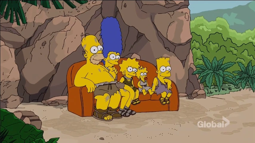 Planet Of The Couches Couch Gag Simpsons Wiki Fandom