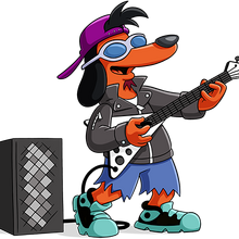 poochie the dog
