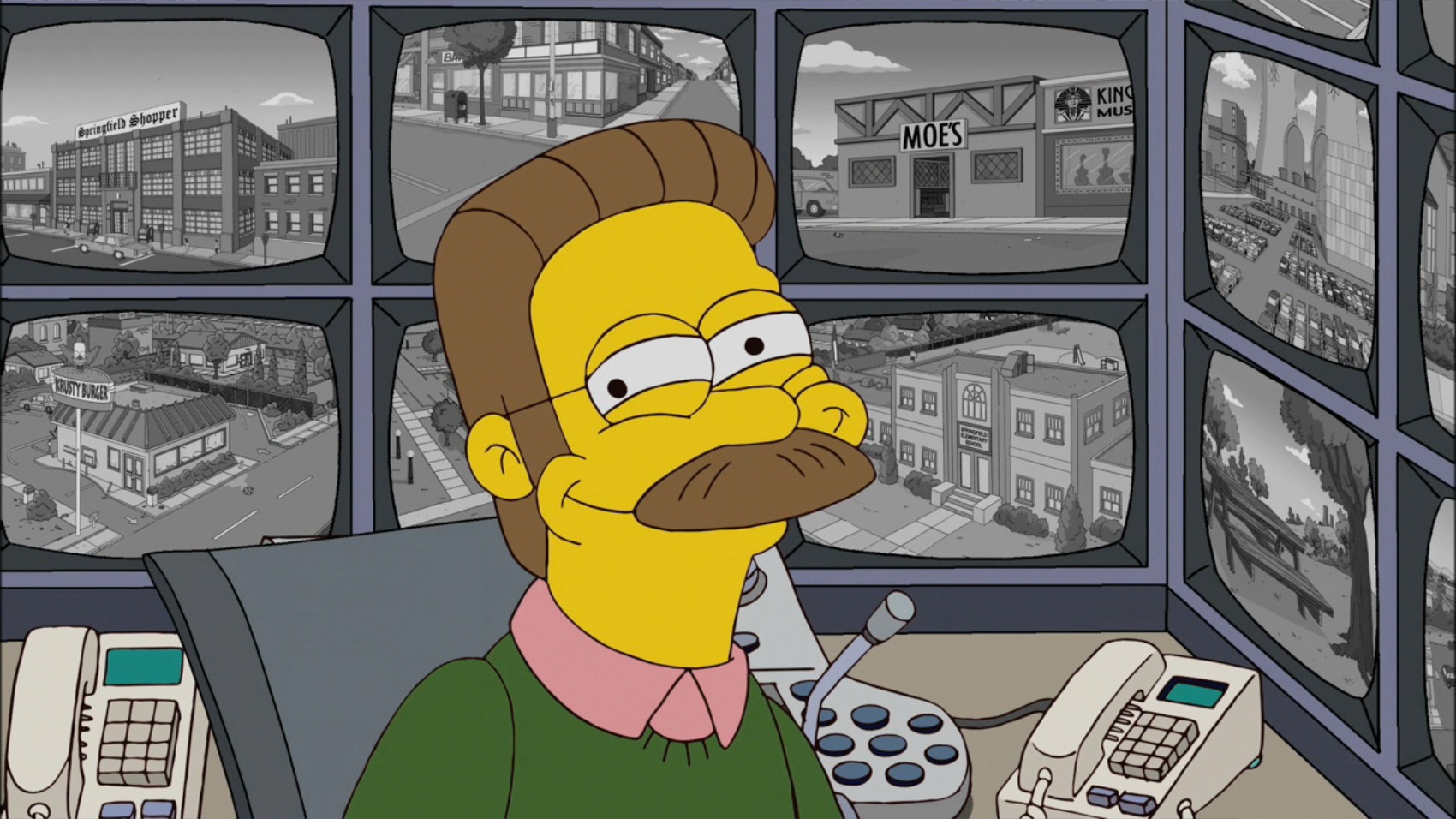 Image Ned Flanderss Smile Simpsons Wiki Fandom Powered By Wikia