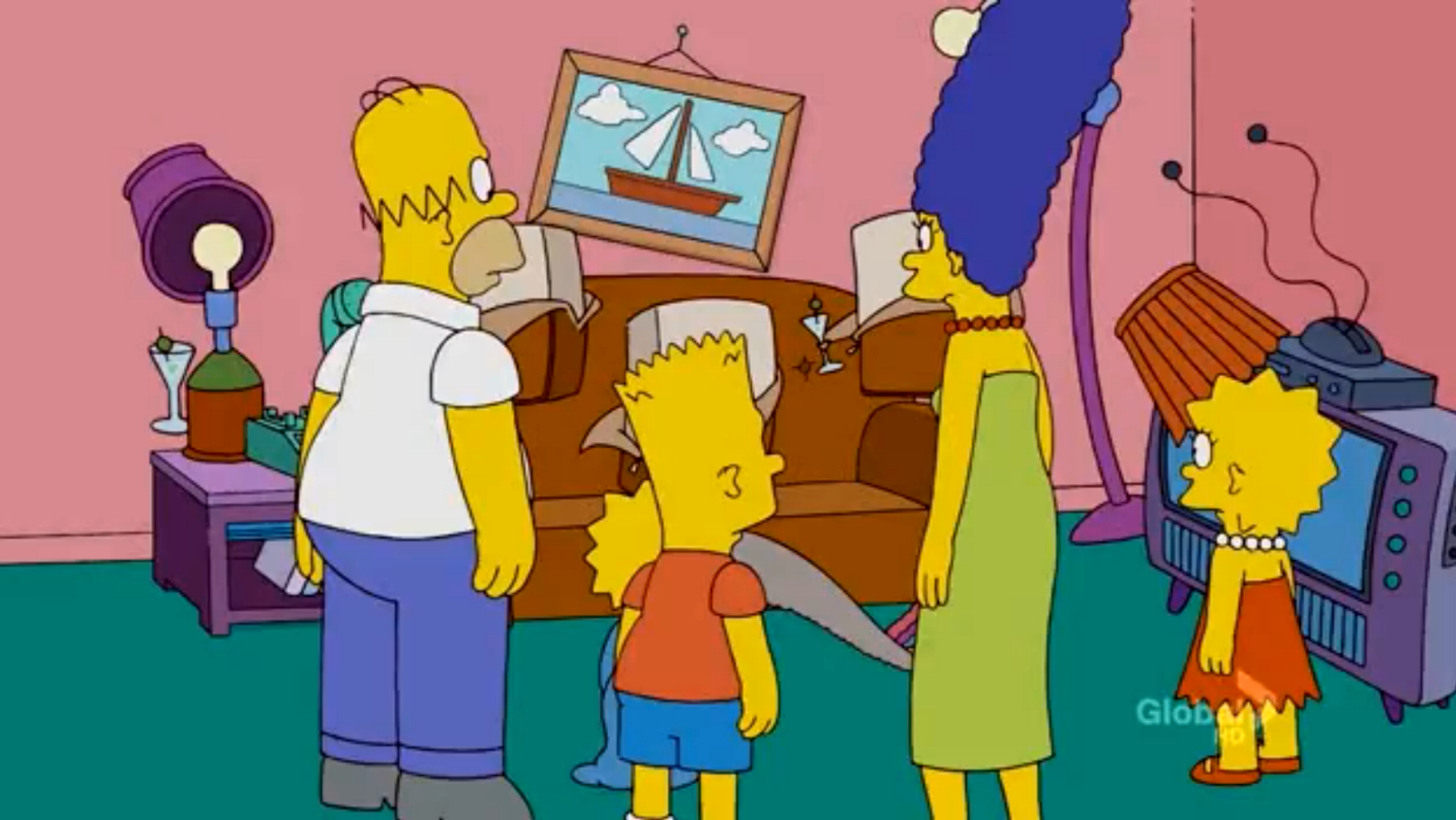 Dancing Furniture Couch Gag Simpsons Wiki Fandom