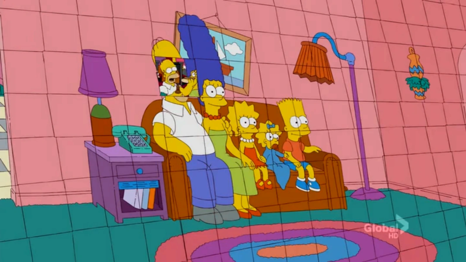 Stadium Couch Gag Simpsons Wiki Fandom