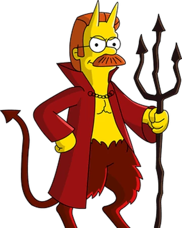Devil Flanders Simpsons Wiki Fandom