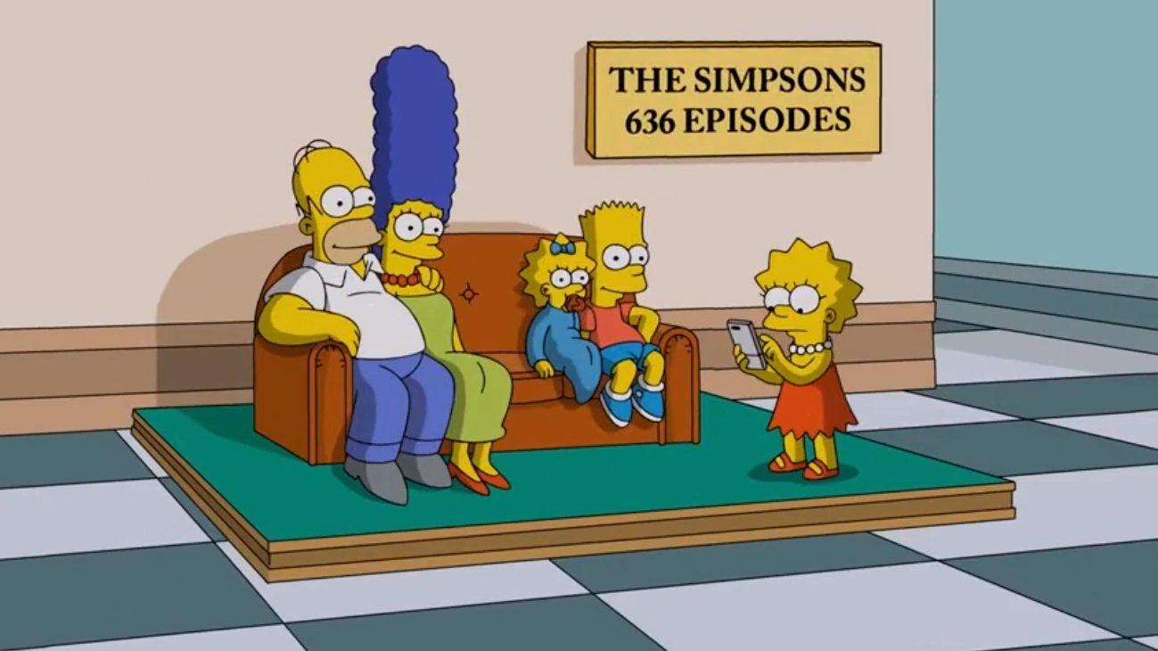 636th Episode Celebration Couch Gag Simpsons Wiki Fandom