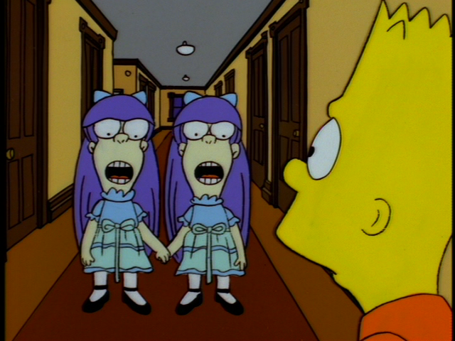 Simpsons the shining