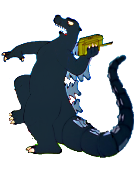 godzilla vs kong simpsons