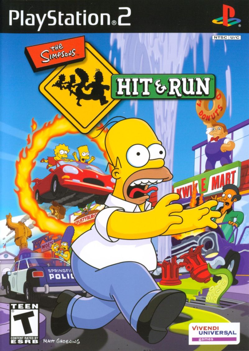 Image result for simpsons hit and run