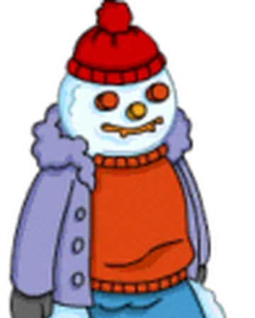 Homer Fever Snowman Simpsons Wiki Fandom