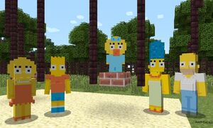 Minecraft - Simpsonowie