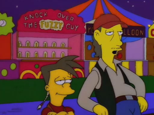 Image result for simpsons carnies