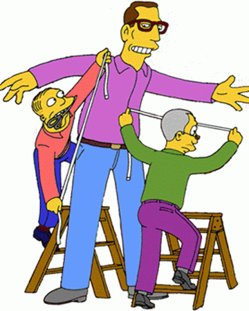 Ian Very Tall Man Simpsons Wiki Fandom