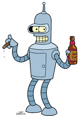 Bender Futurama Cartoon Sex - Bender Bending RodrÃ­guez | Simpsons Wiki | FANDOM powered by ...
